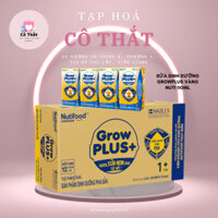 Sữa GrowPLUS+ Sữa non Vàng hộp 110ml (lốc 4 hộp)