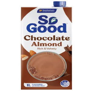 Sữa hạnh nhân hương socola So Good hộp 1 lít