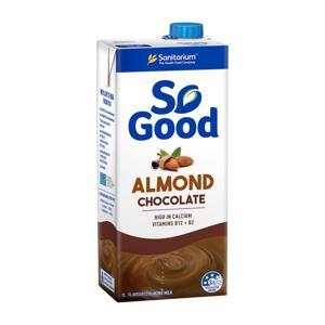 Sữa hạnh nhân hương socola So Good hộp 1 lít
