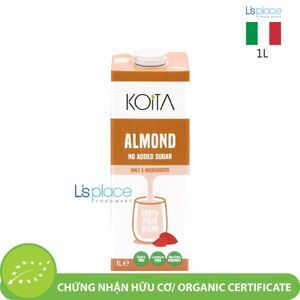 Sữa hạnh nhân hữu cơ Koita 1 lít