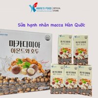 Sữa hạnh nhân macca Hàn Quốc, 1 xách 16 hộp, Kangfood date 6/2024