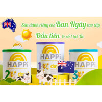 Sữa Happi Day Infant Formula ngày và đêm 600gr - Úc