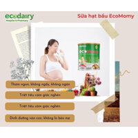 Sữa hạt bà bầu EcoMomy lon 800g của Viện Dinh Dưỡng NCCI dưỡng chất từ hạt cho mẹ và bé tặng 1 yến Cinest 25%