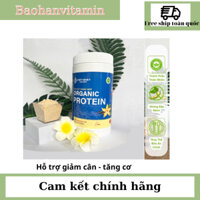 Sữa Hạt Dạng Bột Organic Protein vị Vani Hộp 1Kg  Việt Nhật Nutrition