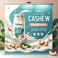 Sữa hạt điều lên men probiotics với hương vị mùa xuân