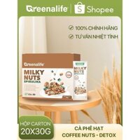 Sữa hạt dinh dưỡng Milky Nuts - Spirulina hộp carton 600 gram, Sữa hộp hỗ trợ sức khỏe tim mạch