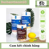 Sữa hạt giảm cân, ăn kiêng Organic, tăng cơ Protein tặng bột cacao ít calo Việt nhật Nutrition 500g