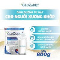 Sữa Hạt Gluzabet 800G Dành Cho Người Tiểu Đường, Thành Phần Sữa Non Bổ Sung Dinh Dưỡng Toàn Diện