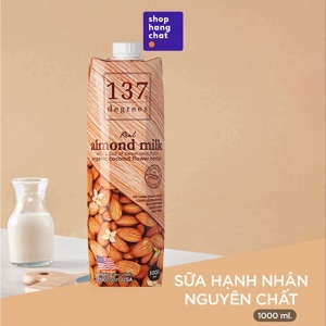 Sữa hạt hạnh nhân không đường 137 Degrees 1L