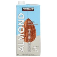 Sữa Hạt Hạnh Nhân Kirkland Signature Original Unsweetened, Không Đường, Hộp x 946ml