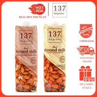 Sữa Hạt Hạnh Nhân Nguyên Chất Không Đường Degrees 1L