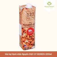 Sữa hạt hạnh nhân nguyên chất 1L