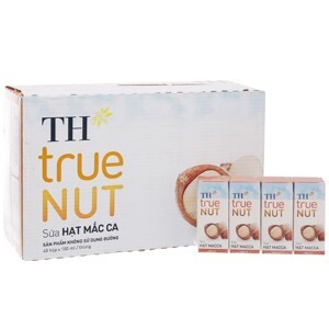 Sữa hạt macca TH True Nut thùng 48 x 180ml
