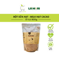 Sữa hạt Milk Cacao [Lá Mori] vị socola có đường thô 800G - SẮM XANH