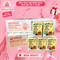 Sữa hạt Nature Pick Hàn Quốc - Sữa hạt cho bé từ 1 tuổi. Date 2/2026 - Sweet baby House