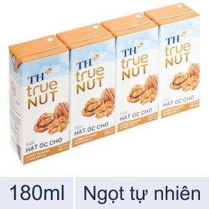 Sữa hạt óc chó TH True Nut lốc 4 x 180ml