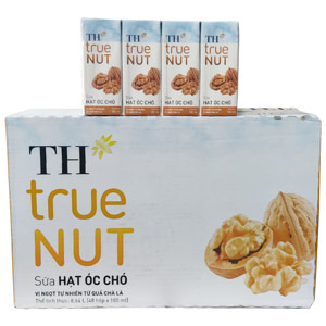 Sữa hạt óc chó TH True Nut thùng 48 x 180ml