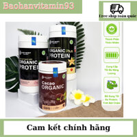 Sữa hạt tăng cân Organic protein Plus , tăng cơ tặng bột sữa hạt cacao Organic 500g