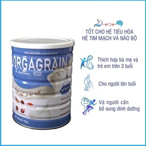 Sữa hạt thuần chay Orgagrain lon 900g