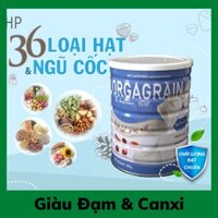 Sữa hạt và ngũ cốc Orgagrain - thành phần thuần thực vật từ 36 loại hạt, ngũ cốc và hoa quả