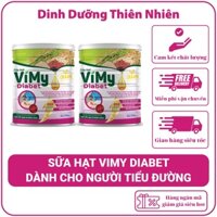 Sữa hạt Vimy Diabet dành cho người tiểu đường, tăng cường miễn dịch hộp 900g