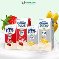 Sữa háu ăn/phát triển chiều cao Nutifood GrowPlus+ Vị Trái Cây Dâu sữa/Chuối sữa 110ml/180ml (thùng 24 hộp)