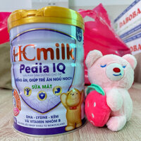 Sữa HC Milk Pedia IQ 900g dành cho trẻ từ 1-10 tuổi, trẻ biếng ăn, gầy ốm, suy dinh dưỡng, cần tăng cân