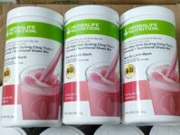 Sữa Herbalife f1 Dâu 550g dạng bột