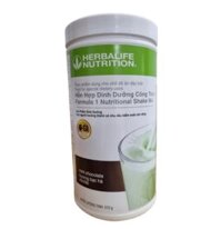 Sữa Herbalife f1 Socola Bạc Hà 572g giảm cân giữ dáng