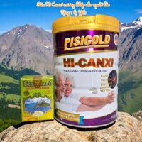 Sữa Hi canxi Pisigold 900g ngừa loãng xương cho người già, giúp xương chắc khỏe