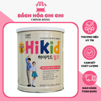 Sữa Hikid 600g nội địa Hàn Quốc tăng chiều cao vị vani, sữa dành cho bé từ 1-9 tuổi