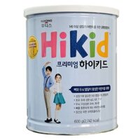 Sữa Hikid Premium Hàn Quốc tách béo 600g (trẻ từ 1 tuổi trở lên)