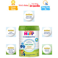 Sữa HiPP 4 Organic Combiotic 800g dành cho trẻ từ 3 tuổi Date 2026 - 1 ĐỔI 1 NẾU LỖI NSX
