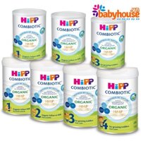 Sữa HiPP MẪU MỚI Hipp Combiotic Organic HMP đủ số 359g 800g date mới nhất | TÁCH TEM NẮP