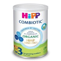 Sữa HiPP Organic Combiotic HMP số 3 của Đức cho trẻ 1-3 tuổi hộp 350g (mẫu mới)