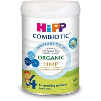 Sữa HiPP Organic Combiotic HMP số 4 của Đức cho trẻ từ 3 tuổi hộp 800g (mẫu mới)