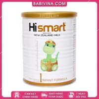 Sữa Hismart Số 1 400g | Dinh Dưỡng Dành Cho Trẻ Từ 0-6 Tháng Tuổi, Giúp Bé Phát Triển Trí Não Và Tăng Sức Đề Kháng | Chính Hãng, Giá Rẻ Nhất Tại Babivina