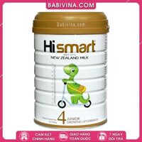 Sữa Hismart Số 4 800g | Dinh Dưỡng Dành Cho Trẻ Từ 2 Tuổi Trở Lên| Chính Hãng, Giá Rẻ Nhất Tại Babivina