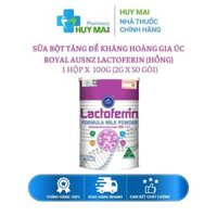 Sữa Hoàng Gia Úc Royal Ausnz Lactoferrin Formula Milk BB-12 Tăng Miễn Dịch Hộp 100G