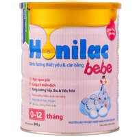 Sữa Honilac BeBe cho bé từ 0 đến 12 tháng hộp 900g