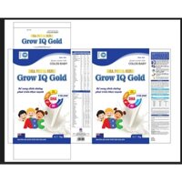 SỮA HỘP 1KG GROW IQ GOLD màu Xanh
