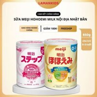 Sữa Hộp Meiji Hohoemi Milk Nội Địa Nhật Bản , Cung Cấp Dinh Dưỡng, Bồi Bổ Sức Khoẻ -800g