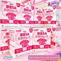 Sữa hộp Meiji thanh nội địa Nhât, sữa mát cho bé  100ml - Burin Market