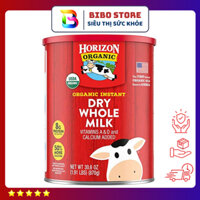 Sữa Horizon Organic Dry Whole Milk, Sữa Tươi Nguyên Kem Dạng Bột, Sữa Bột Công Thức 870g