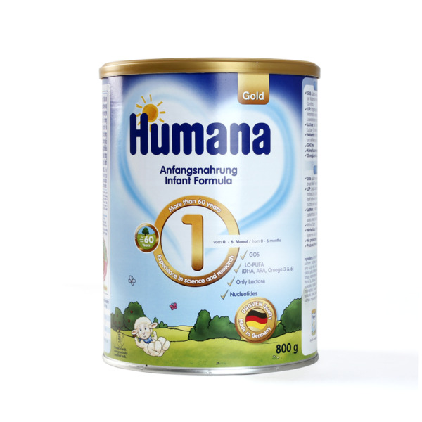 Sữa Humana Expert 1 - hộp 800g (0 đến 6 tháng)