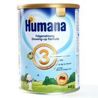 Sữa Humana Gold số 3, 800g cho bé từ 1 đến 9 tuồi nhập khẩu từ đức