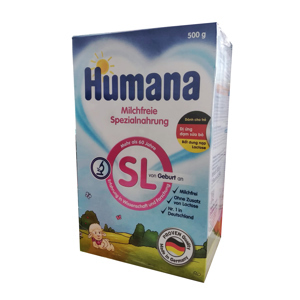 Sữa Humana SL - 500g - dành cho trẻ dị ứng đạm sữa bò từ 1-3 tuổi