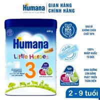 Sữa Humana số 2,3 nhập khẩu của Đức