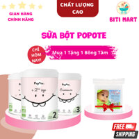 Sữa hữu cơ Popote bebe 800gr đủ số 1,2,3 nội địa Pháp hàng Air cargo