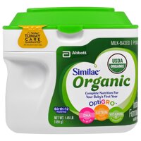 Sữa hữu cơ Similac Organic OptiGRO nội địa Mỹ cho bé từ 0 đến12 tháng hộp 658g